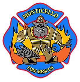Monticello FD Mascot